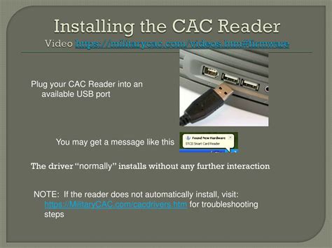 cac reader won't pick up certificates reddit